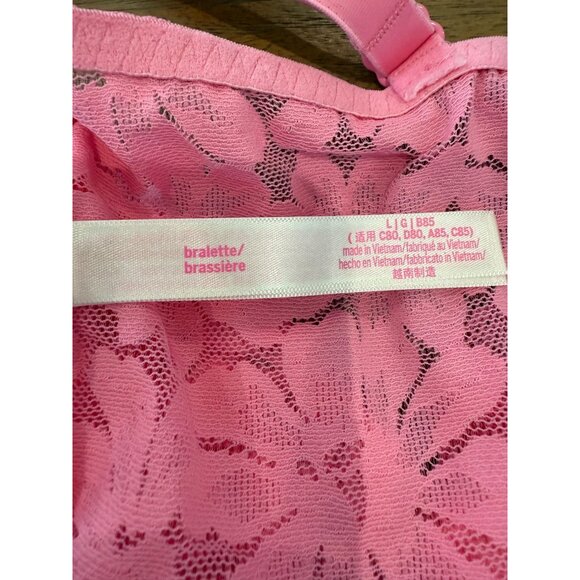 Victoria's Secret PINK longline Bralette, size large - Picture 4 of 12